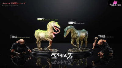 Berserk Desktop-level Berserk Illustrated Collection Second Edition - Kelpie and Trolls GK Statue - BIHS Studio
