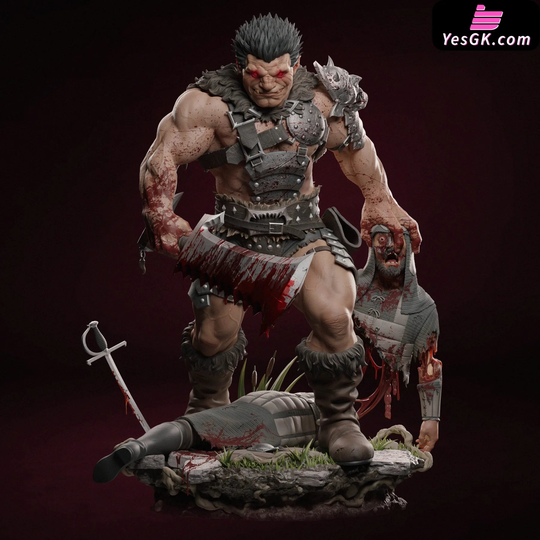 Berserk Nosferatu Zodd The Immortal Statue - Player 1 Studio [Pre-Order] Deposit / 1/4 Scale