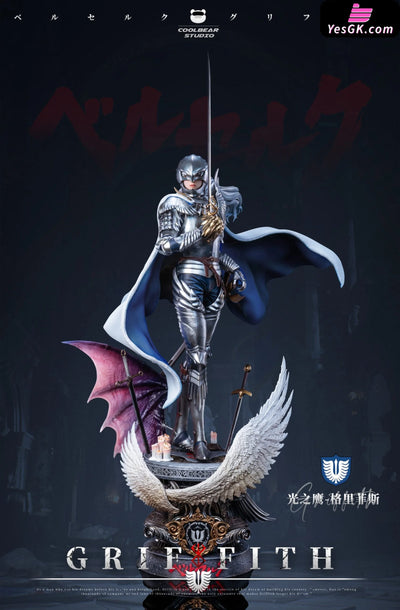 Berserk Series #1 White Falcon Griffith GK Statue - Coolbear Studio [Pre-Order] Deposit / Deluxe version Berserk