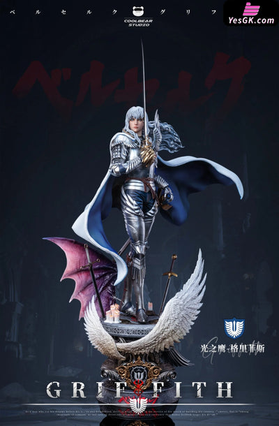 Berserk Series #1 White Falcon Griffith GK Statue - Coolbear Studio [Pre-Order] Full Payment / Deluxe version Berserk