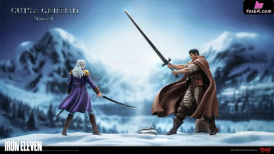 Berserk Snowfield Farewell Guts & Griffith 1/6 GK Statue - IRON ELEVEN Studio [Pre-Order] Deposit / Guts + Griffith