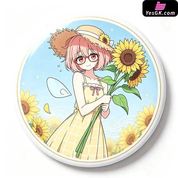 Beyond the Boundary Kuriyama Mirai Summer Sunflower Ver. Statue - Xiao Huo Miao Studio