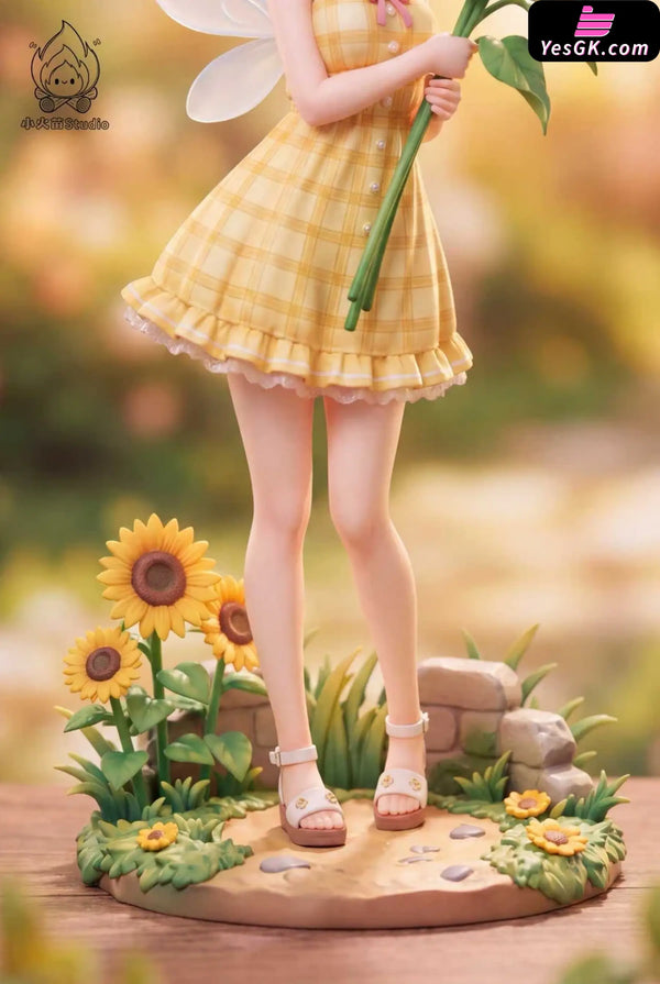Beyond the Boundary Kuriyama Mirai Summer Sunflower Ver. Statue - Xiao Huo Miao Studio