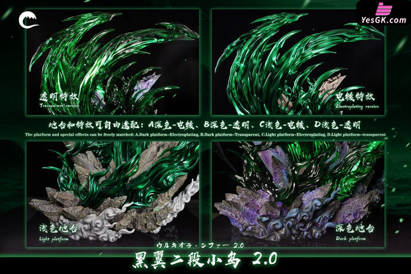 BL-EA-CH Black Wing Ulquiorra Second Stage Blade Form 2.0 GK Statue - CHENG Studio [Pre-Order] Deposit / Dark Color