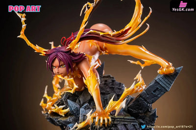 BL-EA-CH:Thousand-Year Blood War Arc Black Cat Yoruichi GK Statue - POP.ART Studio [In-Stock] Full Payment BL-EA-CH