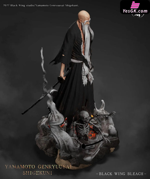 BL-EA-CH Yamamoto Genryuusai Shigekuni GK Statue - Black Wing Studio [In-Stock] BL-EA-CH
