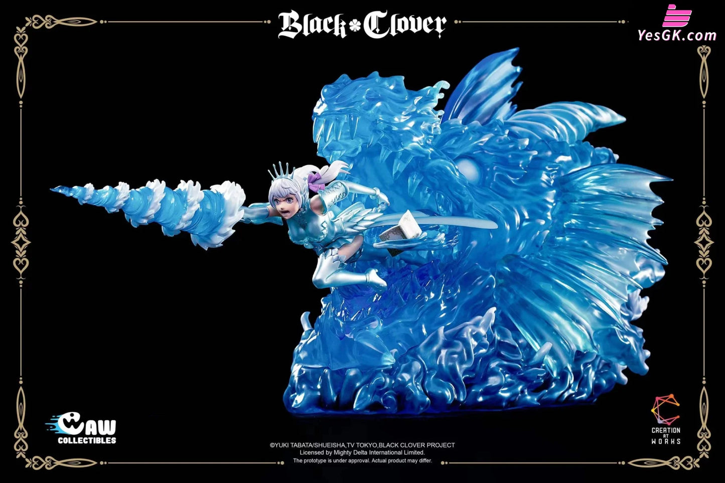 Black Clover Noell Silva (Licensed) Resin Statue - Creation At Works Studio [Pre-Order] Deposit /