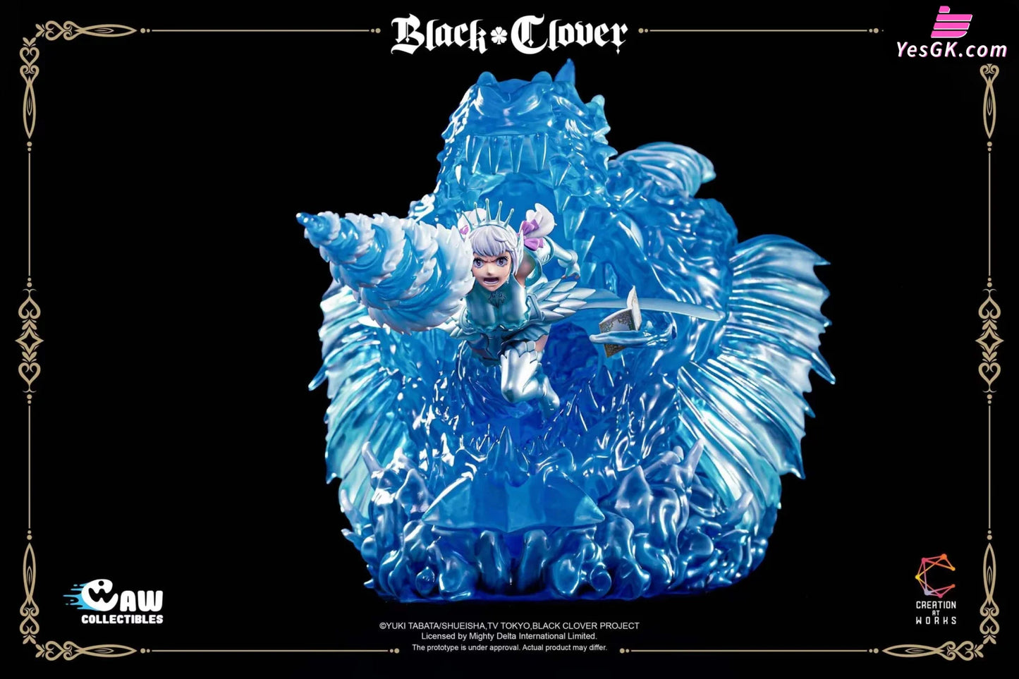 Black Clover Noell Silva (Licensed) Resin Statue - Creation At Works Studio [Pre-Order] Others