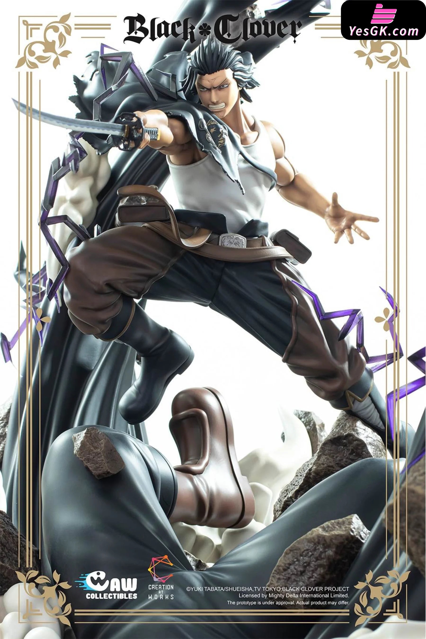 Black Clover Yami Sukehiro (Licensed) Resin Statue - Creation at works –  YesGK