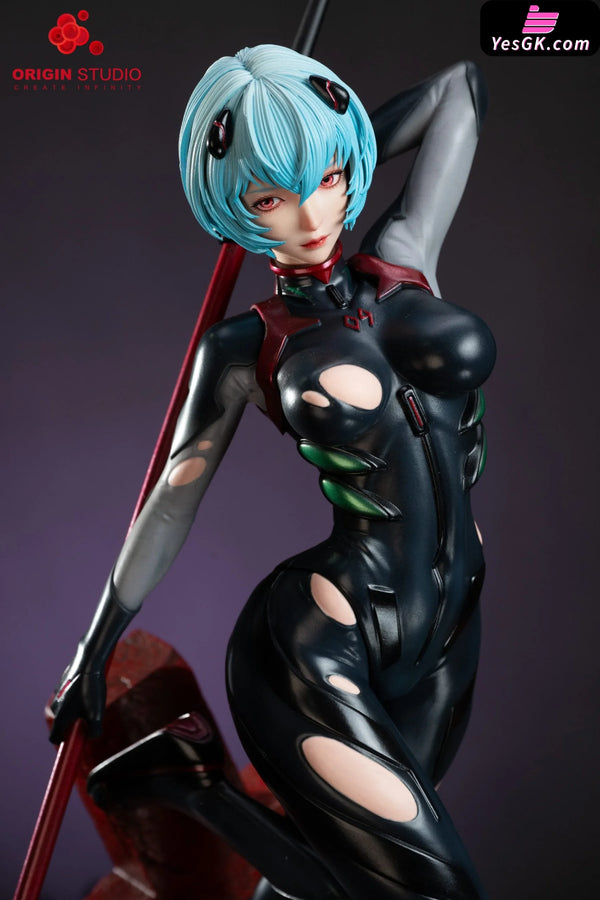 EVA Black Combat Suit Ayanami Rei GK Statue - ORIGIN Studio [Pre-Order] EVA