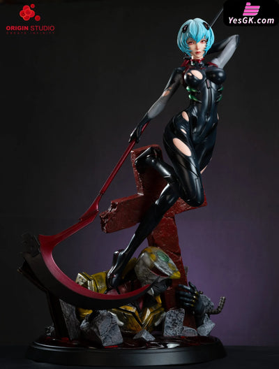 EVA Black Combat Suit Ayanami Rei GK Statue - ORIGIN Studio [Pre-Order] EVA