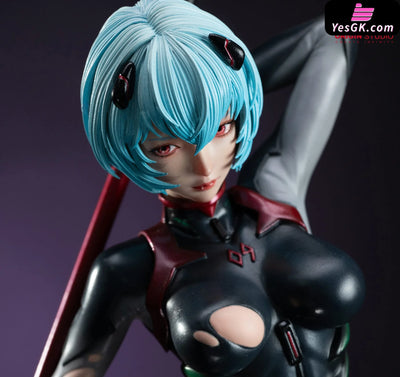 EVA Black Combat Suit Ayanami Rei GK Statue - ORIGIN Studio [Pre-Order] EVA
