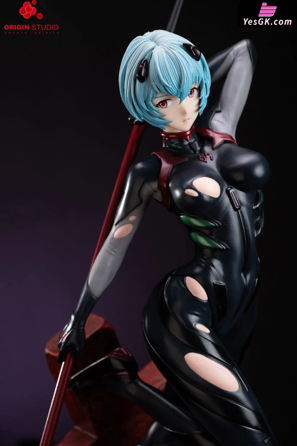 EVA Black Combat Suit Ayanami Rei GK Statue - ORIGIN Studio [Pre-Order] EVA