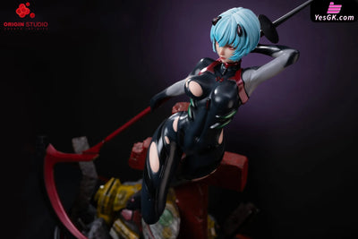 EVA Black Combat Suit Ayanami Rei GK Statue - ORIGIN Studio [Pre-Order] EVA