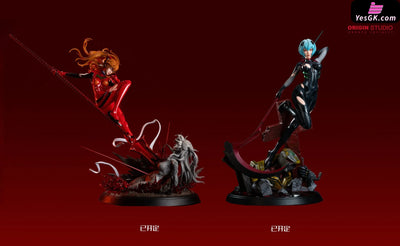 EVA Black Combat Suit Ayanami Rei GK Statue - ORIGIN Studio [Pre-Order] EVA