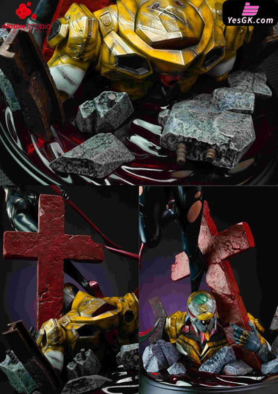 EVA Black Combat Suit Ayanami Rei GK Statue - ORIGIN Studio [Pre-Order] EVA