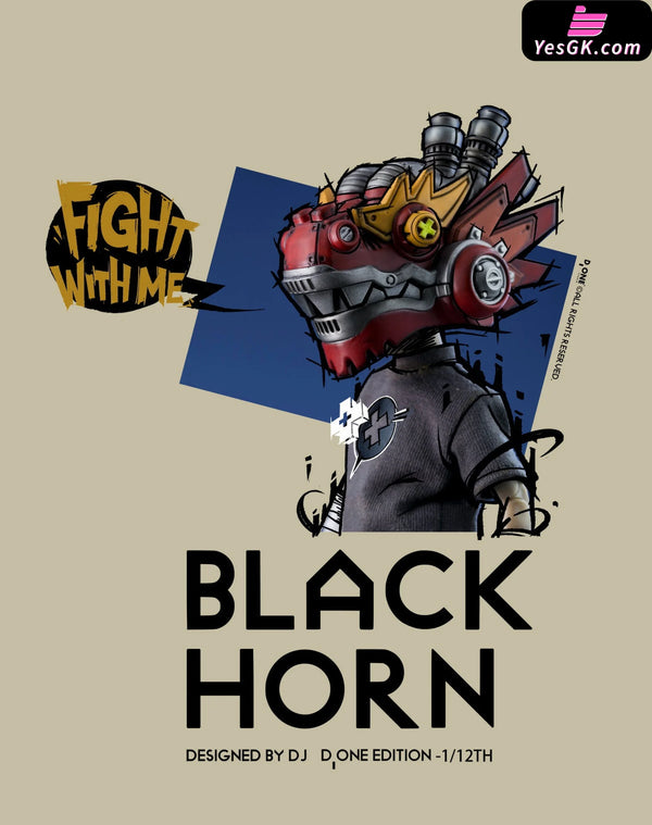 Black Horndoll 1/12 The Year Of Loong Gk Statue - D One Studio [Pre-Order] Others