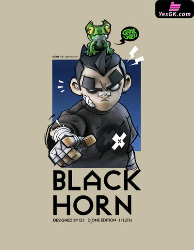 Black Horndoll 1/12 The Year Of Loong Gk Statue - D One Studio [Pre-Order] Others