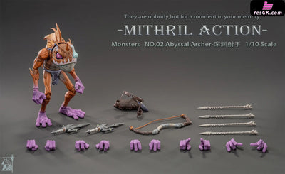 Bladewave Defender · Lym M-01 & Abyssal Archer · Helti M-02 & Wave Chief · Tuluka M-03 Action Figure - Mithril Action