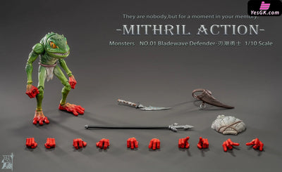 Bladewave Defender · Lym M-01 & Abyssal Archer · Helti M-02 & Wave Chief · Tuluka M-03 Action Figure - Mithril Action