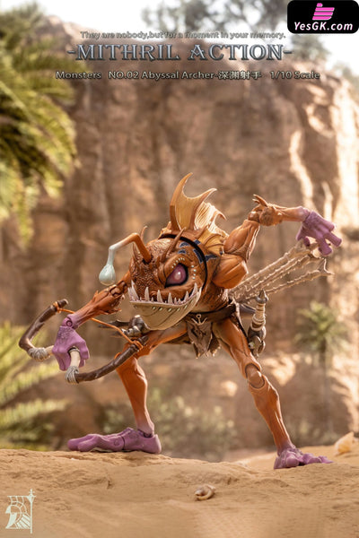 Bladewave Defender · Lym M-01 & Abyssal Archer · Helti M-02 & Wave Chief · Tuluka M-03 Action Figure - Mithril Action