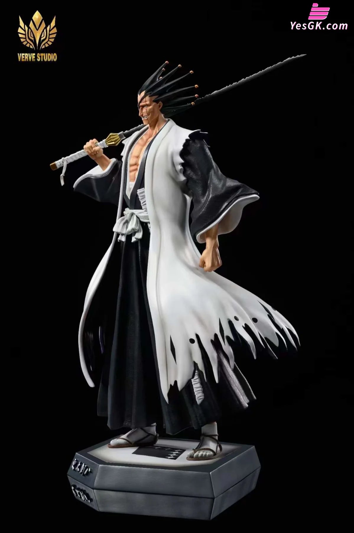 Bleach #11 Savage Zaraki Kenpachi Resin Statue - Verve Studio [Pre-Order]