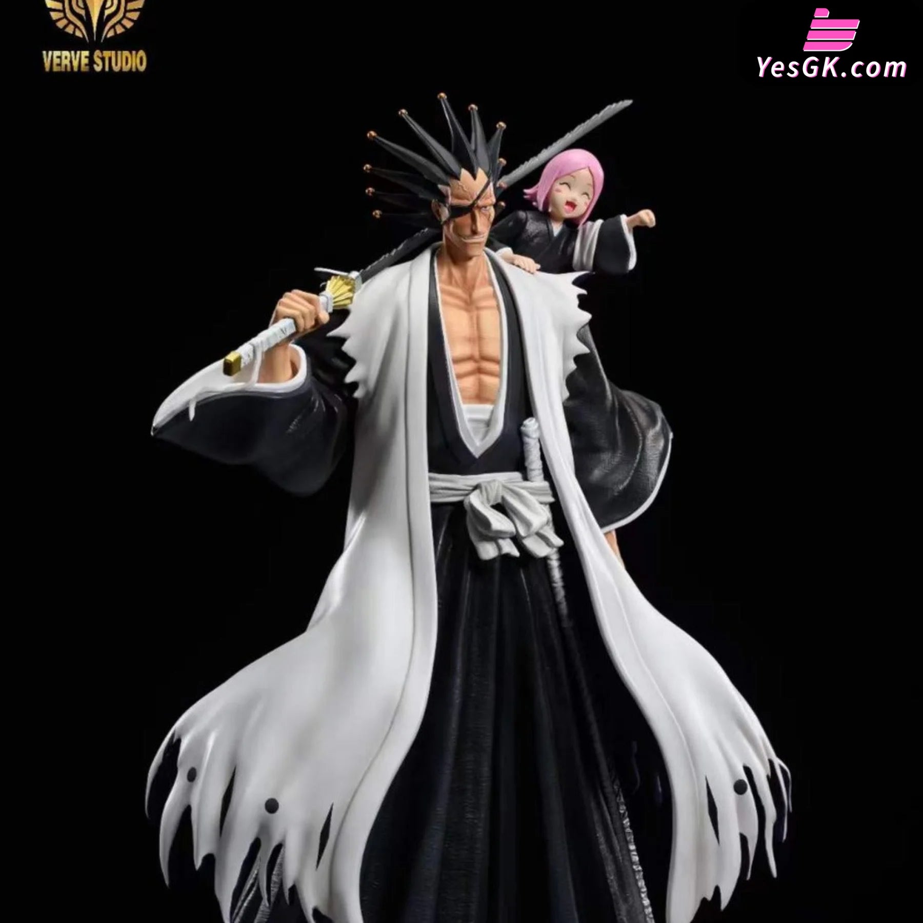 Bleach #11 Savage Zaraki Kenpachi Resin Statue - Verve Studio [Pre-Order]