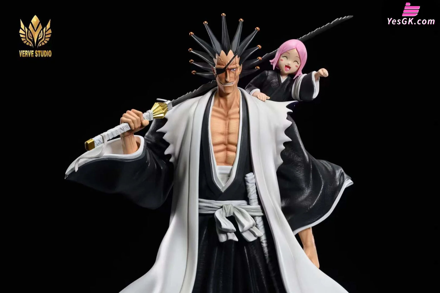 Bleach #11 Savage Zaraki Kenpachi Resin Statue - Verve Studio [Pre-Order]