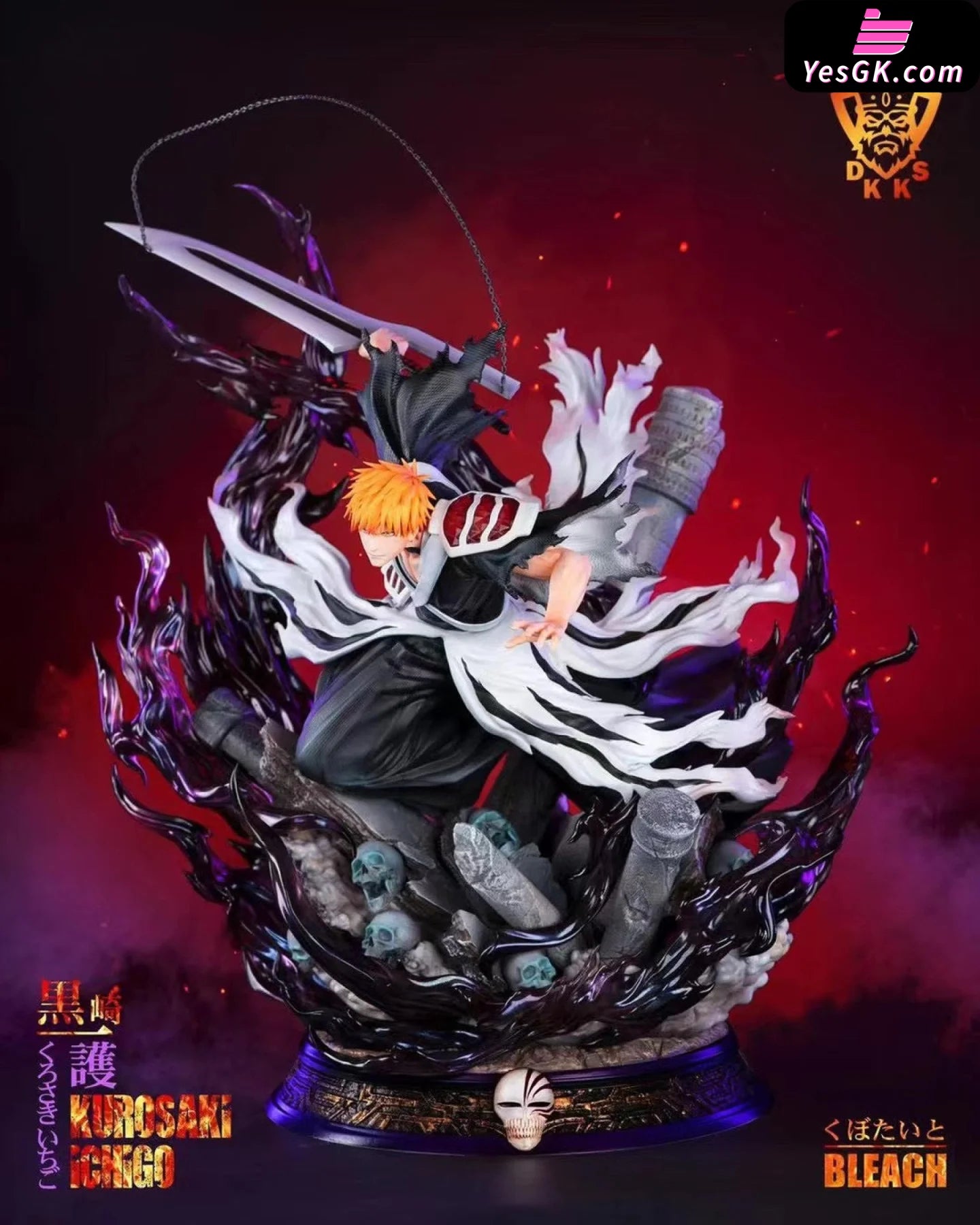 Bleach Kurosaki Ichigo Resin Statue - Dark King Studio [Pre-Order]