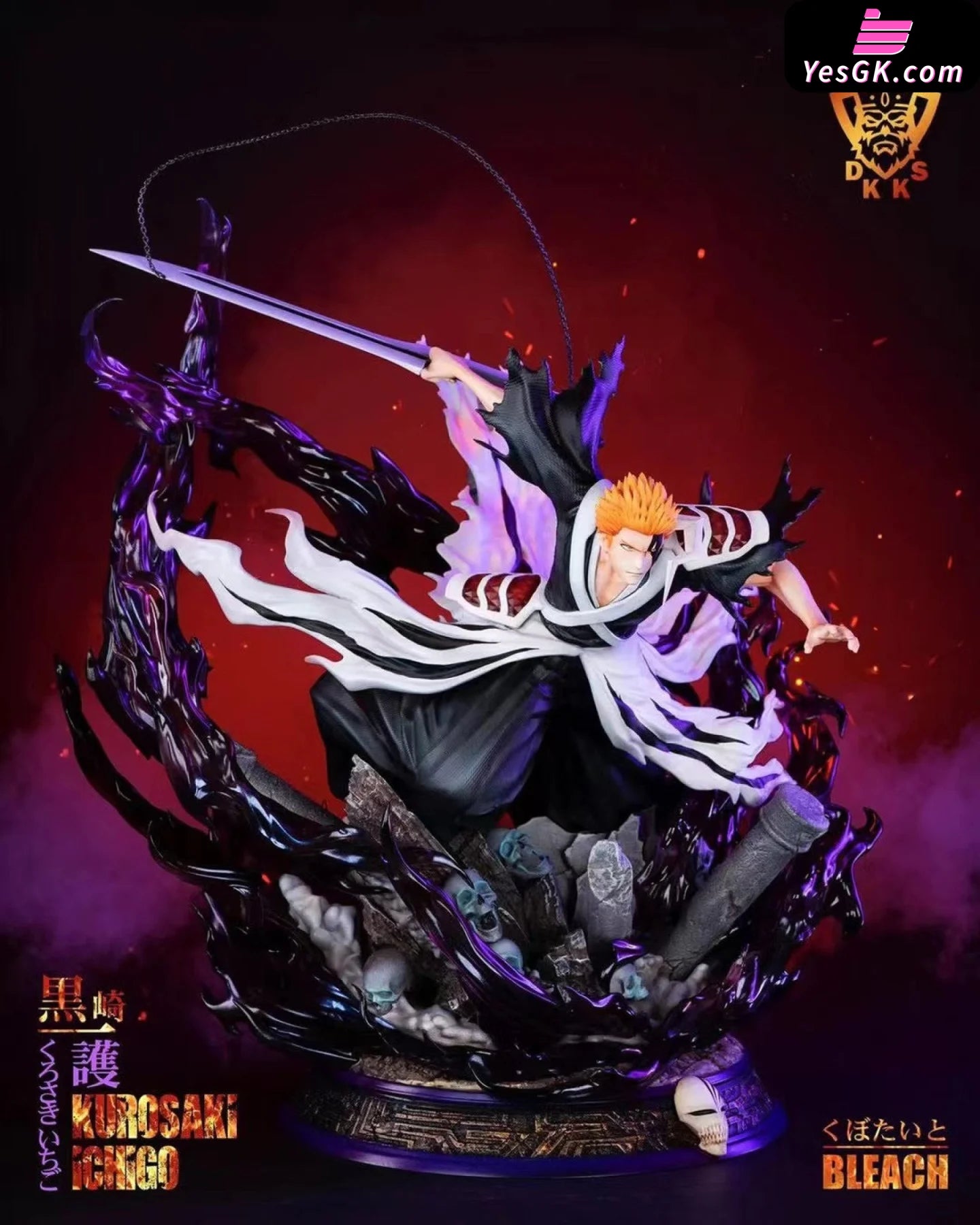 Bleach Kurosaki Ichigo Resin Statue - Dark King Studio [Pre-Order]