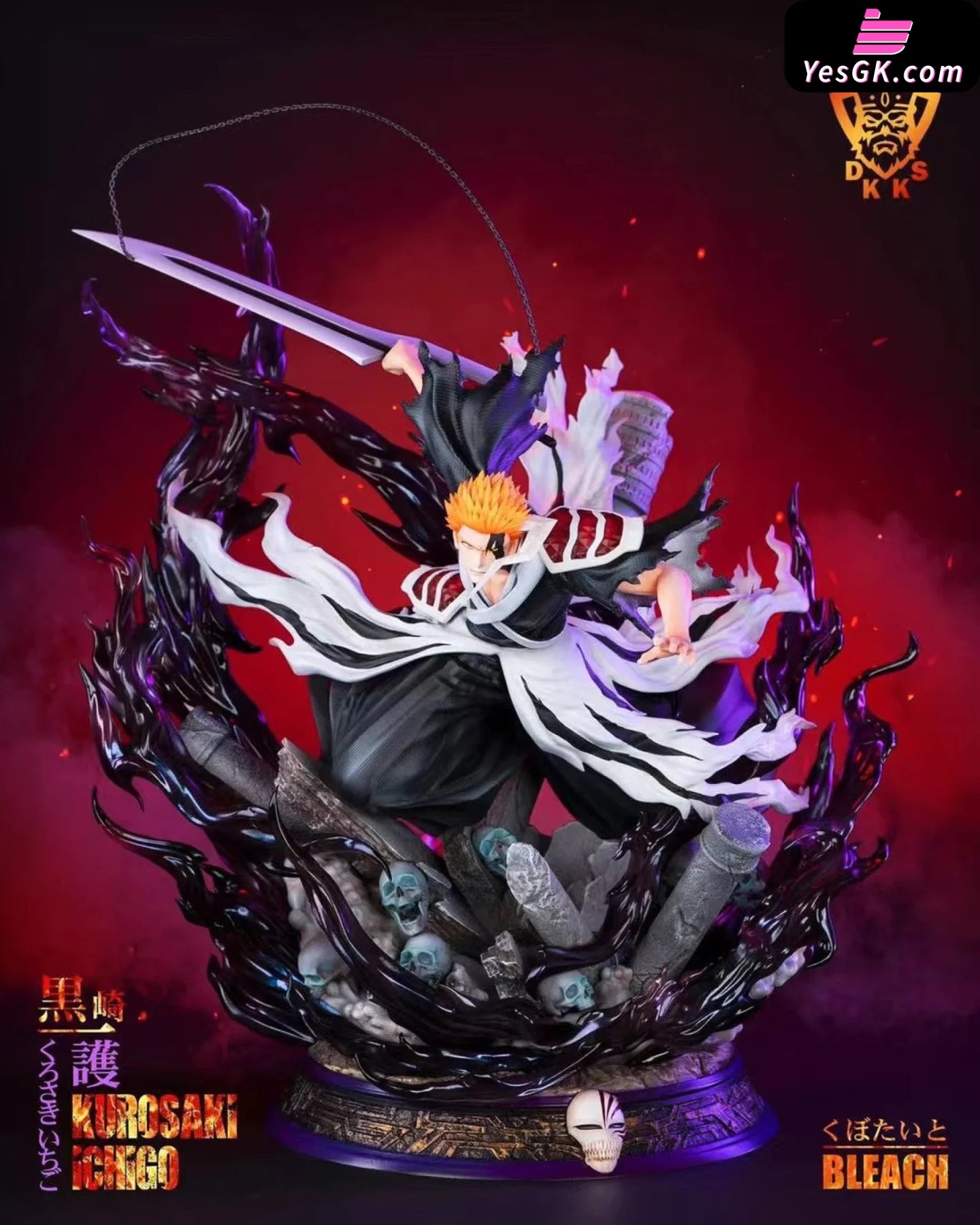 Bleach Kurosaki Ichigo Resin Statue - Dark King Studio [Pre-Order]