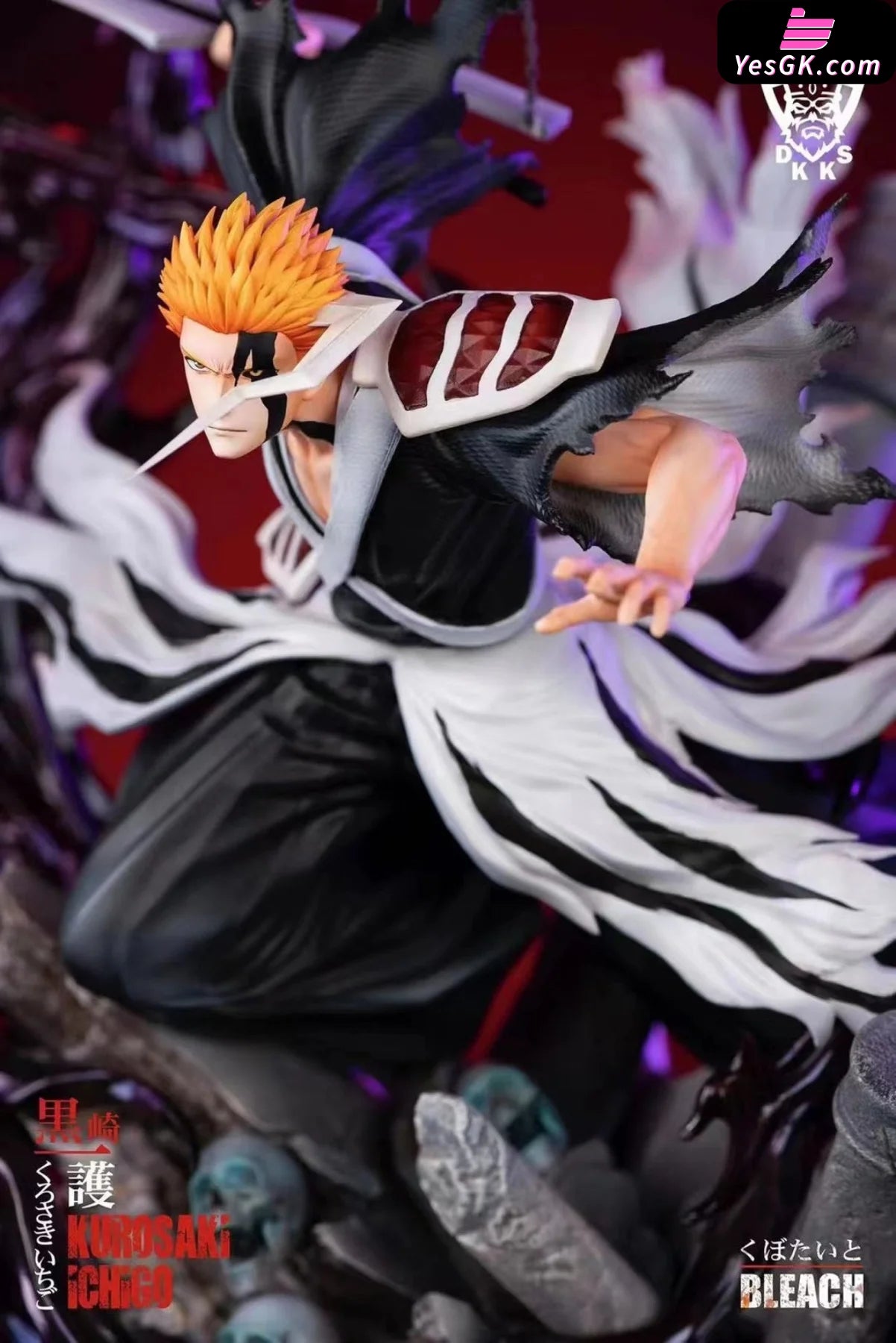 Bleach Kurosaki Ichigo Resin Statue - Dark King Studio [Pre-Order]