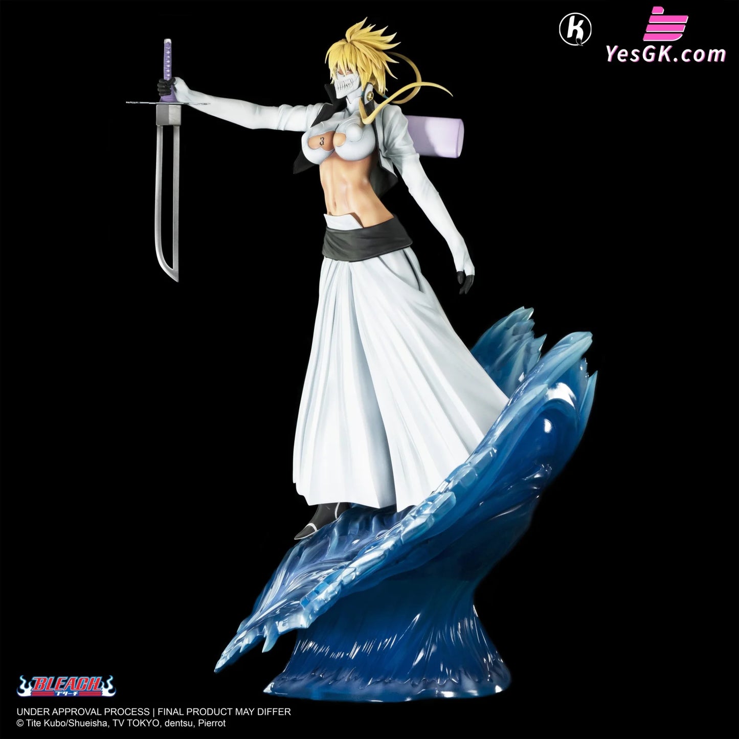 Bleach Tear Halibel + Ichigo Resin Statue - Kitsune Studio [Pre-Order] Bleach