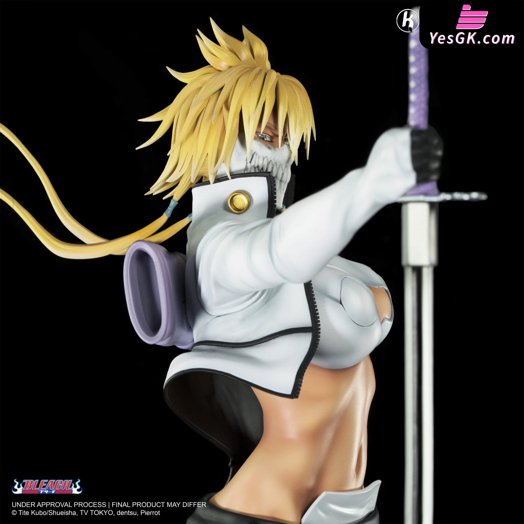 Bleach Tear Halibel + Ichigo Resin Statue - Kitsune Studio [Pre-Order] Bleach