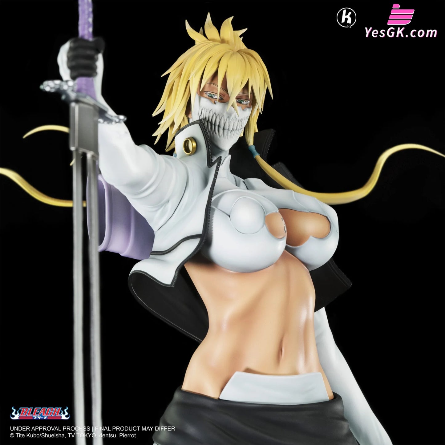 Bleach Tear Halibel + Ichigo Resin Statue - Kitsune Studio [Pre-Order] Bleach