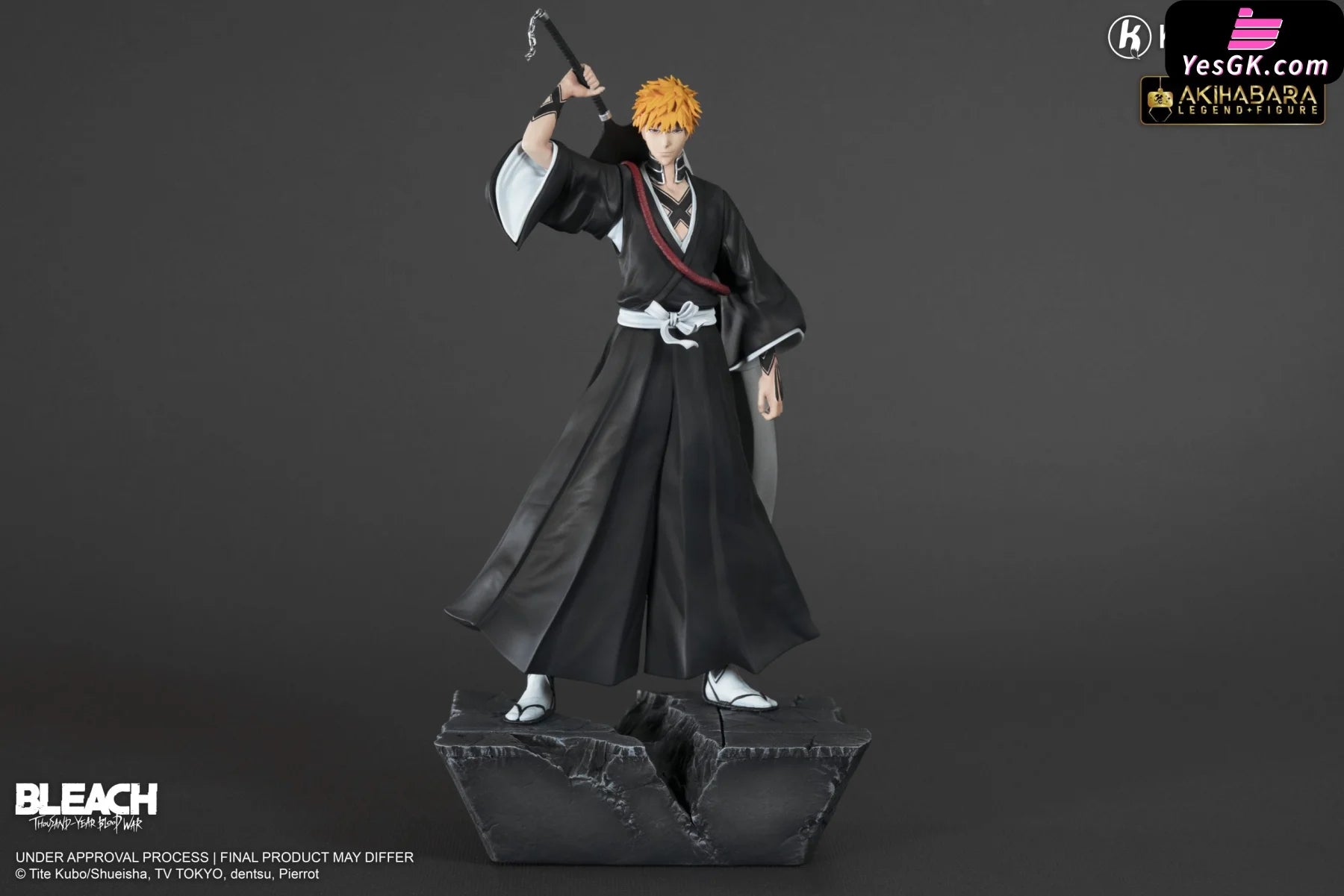 Bleach Tear Halibel + Ichigo Resin Statue - Kitsune Studio [Pre-Order] Bleach