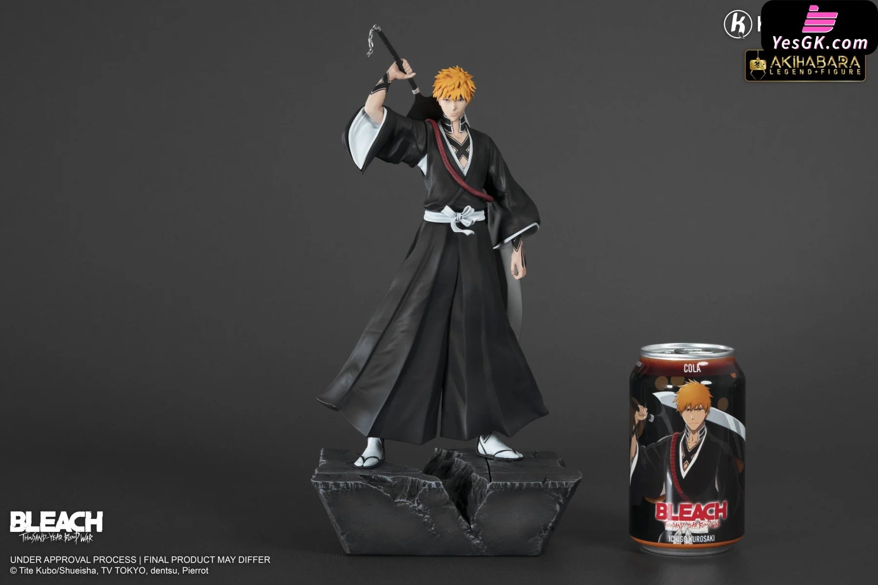 Bleach Tear Halibel + Ichigo Resin Statue - Kitsune Studio [Pre-Order] Bleach