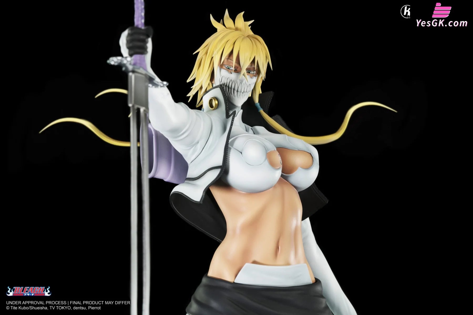 Bleach Tear Halibel + Ichigo Resin Statue - Kitsune Studio [Pre-Order] Deposit / Bleach