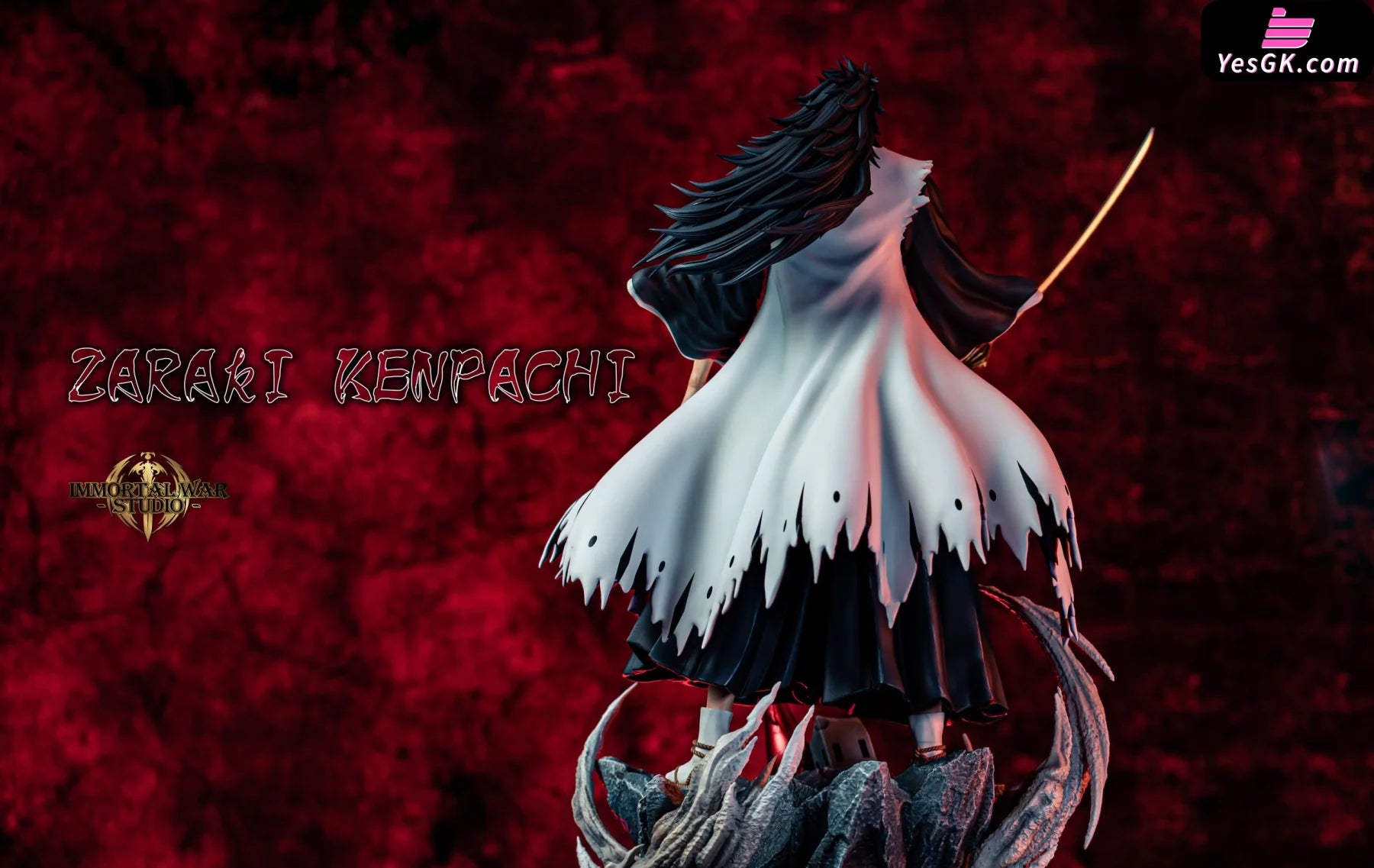 Bleach Thousand-Year Blood War #09 Kenpachi Zaraki Statue - I.w Studio [Pre-Order] Bleach