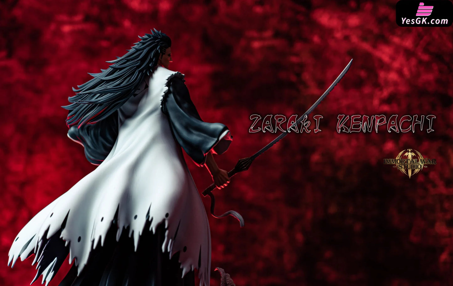 Bleach Thousand-Year Blood War #09 Kenpachi Zaraki Statue - I.w Studio [Pre-Order] Bleach