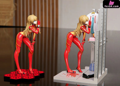 Neon Genesis Evangelion Blink Asuka Statue - Dragon Stone Studio [Pre - Order]