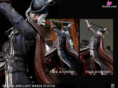 Bloodborne Famous Scene #4 Fight in the Astral Clock Tower Lady Maria VS Hunter GK Statue - Bard Studio [Pre-Order]
