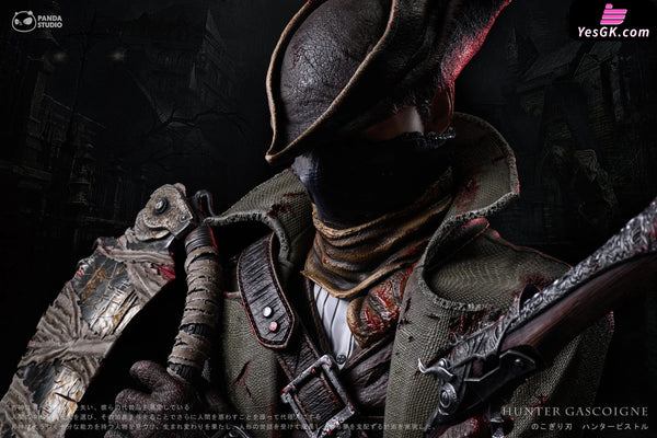 Bloodborne Meat Saw & Hunter Pistol Hunter Bust GK Statue - Panda Studio [Pre-Order] Bloodborne