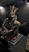 Bloodborne Meat Saw & Hunter Pistol Hunter Bust GK Statue - Panda Studio [In-Stock] - Bloodborne