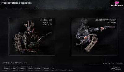 Bloodborne Meat Saw & Hunter Pistol Hunter Bust GK Statue - Panda Studio [Pre-Order] Bloodborne