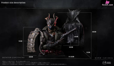 Bloodborne Meat Saw & Hunter Pistol Hunter Bust GK Statue - Panda Studio [Pre-Order] Deposit / Extreme Version