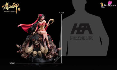 Bloody Spell Bloodthirsty Indian Priestess Statue - Hea Premium Studio [Pre-Order]
