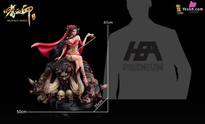 Bloody Spell Bloodthirsty Indian Priestess Statue - Hea Premium Studio [Pre-Order]