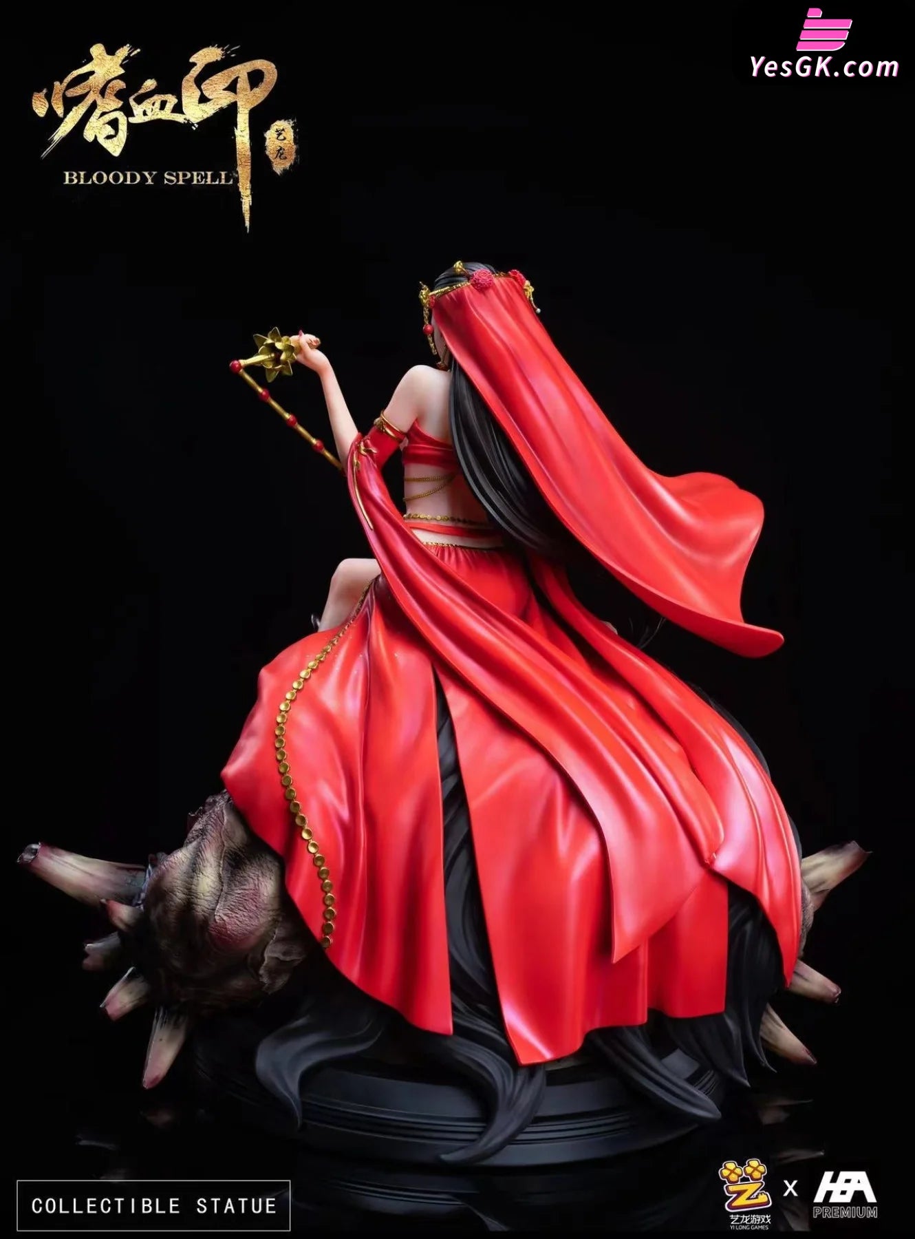 Bloody Spell Bloodthirsty Indian Priestess Statue - Hea Premium Studio [Pre-Order]