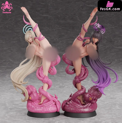 Blue Archive Ichinose Asuna & Kakudate Karin Statue - Tentacle Studio